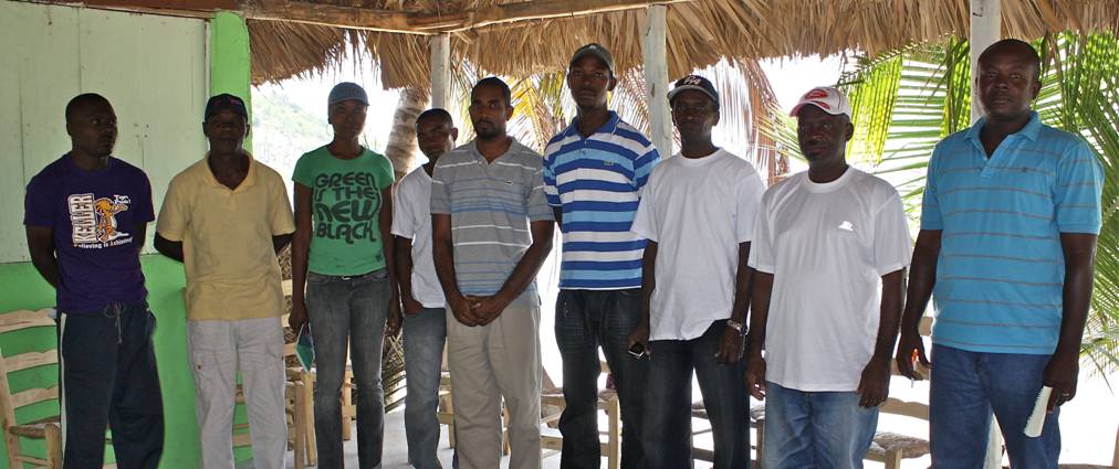 Men in Haiti