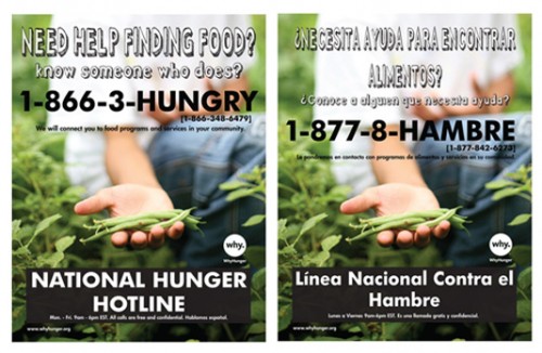 Hunger Hotline Poster
