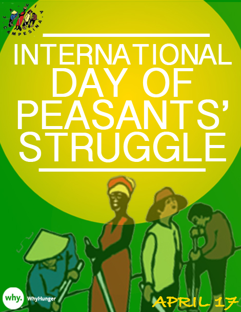 intl day of peasants' struggle