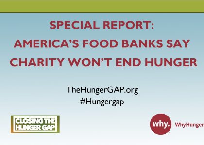 Special Report: America’s Food Banks Say Charity Won’t End Hunger