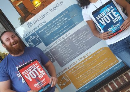 WhyHunger Teams Up with HeadCount to Make Sure All Community Members Are Registered to Vote