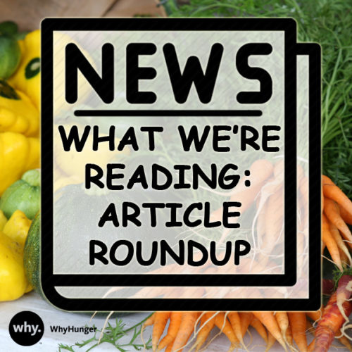 What We’re Reading: Article Round-Up