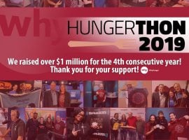 Hungerthon Campaign Raises $1 Million to End Hunger for Good