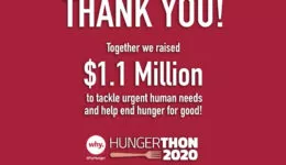 Thank You - Hungerthon 2020 social graphic 2