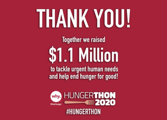 Thank You - Hungerthon 2020 social graphic 2