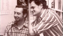 Bill Ayres and Harry Chapin at WNEW FM for WhyHunger's Hungerthon Photographer Diane Maple