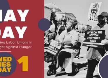 Honoring Labor Unions in the Fight Against Hunger