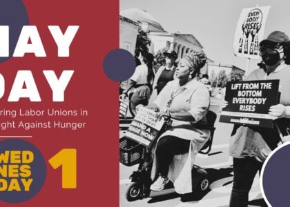 Honoring Labor Unions in the Fight Against Hunger