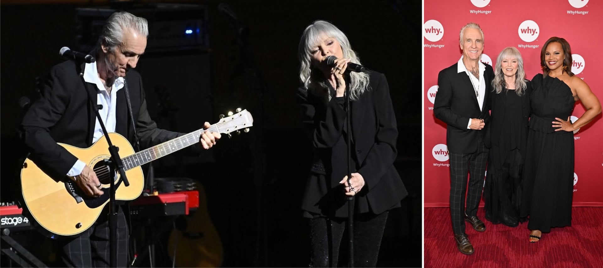 Pat Benatar & Neil Giraldo, and CNN’s Laura Coates at the Chapin Awards at Jazz at Lincoln Center’s Frederick P. Rose Hall
Photo Credit: Getty Images for WhyHunger