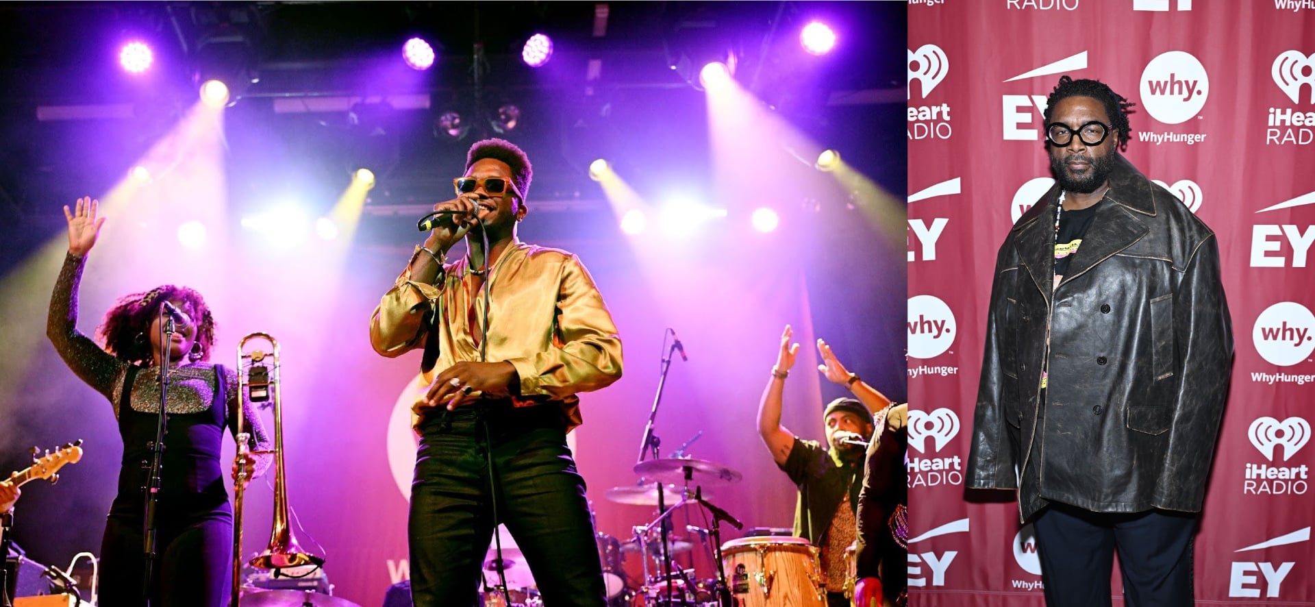 L to R - Cimafunk & Questlove (Getty Images for WhyHunger)