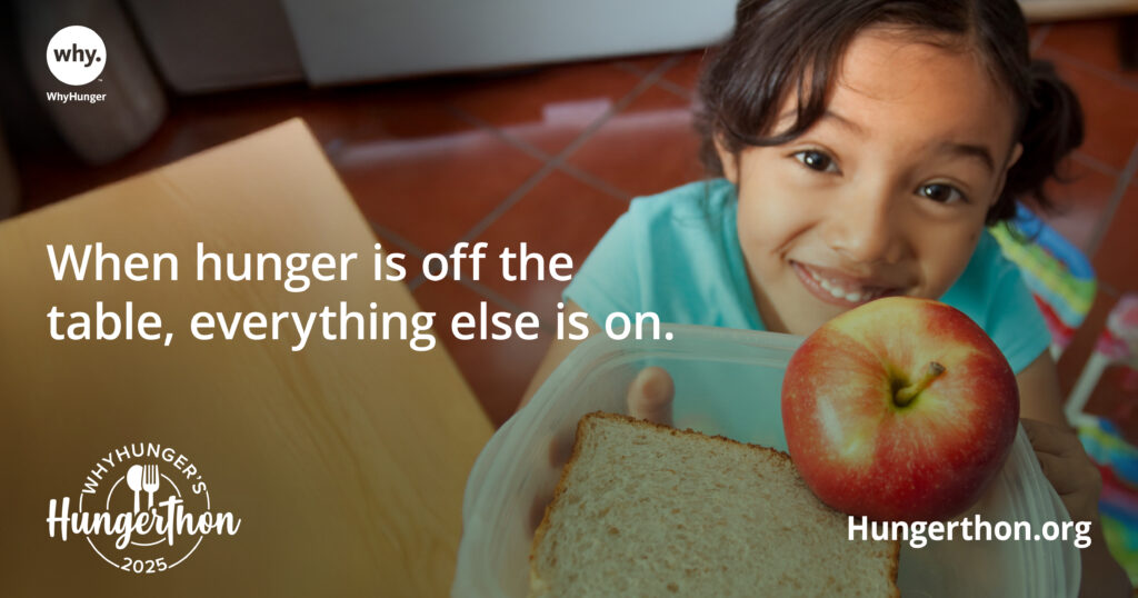 WhyHunger's Hungerthon 2025