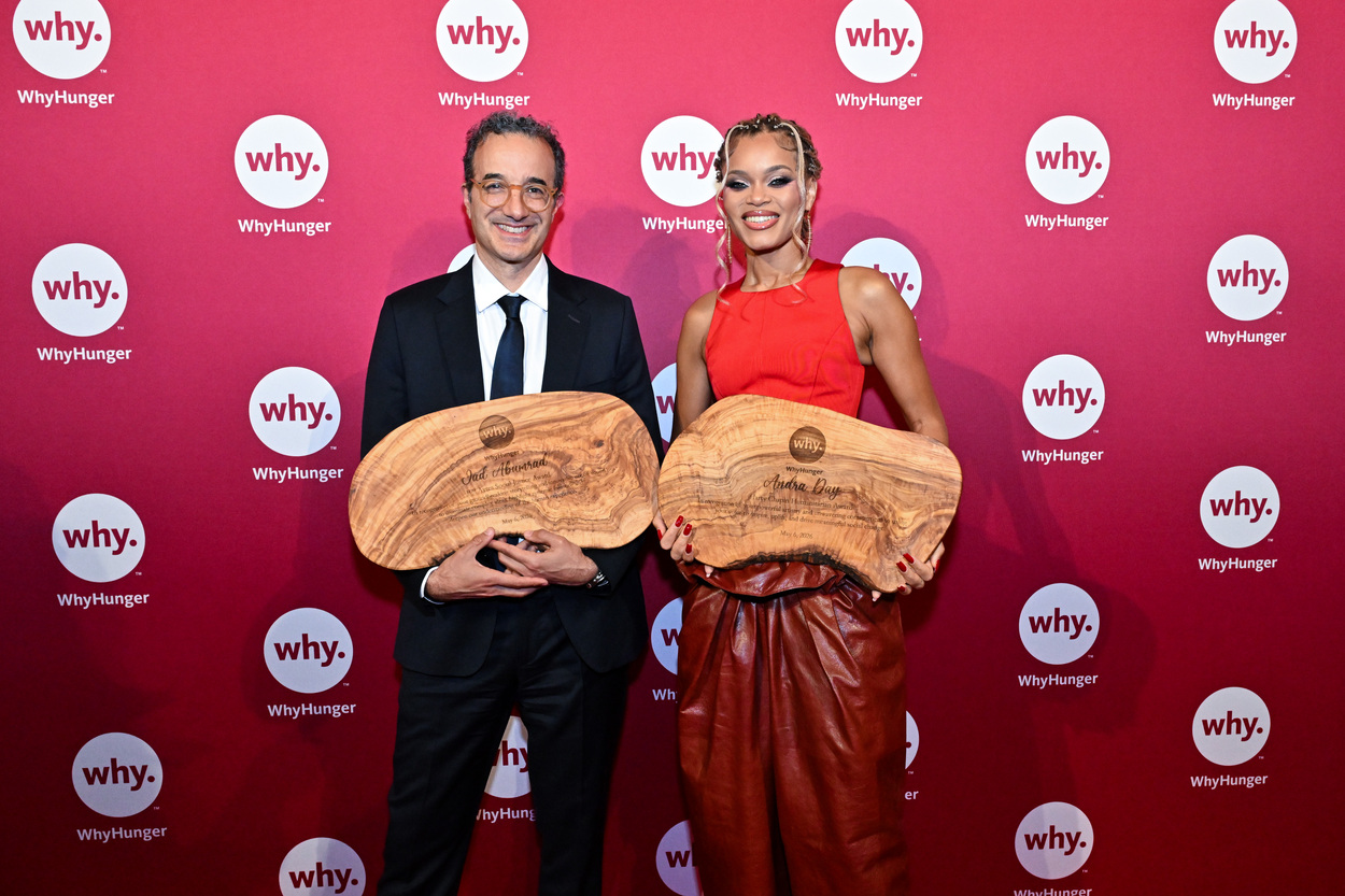 Jad Abumrad & Andra Day 
(Credit: Diane Bondareff)