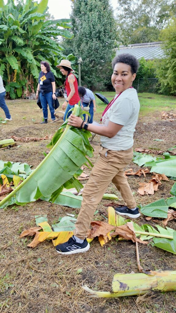 Jenique Jones at Fresh Future Farms in South Carolina