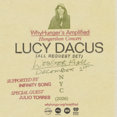 WhyHunger Amplified Concert with Lucy Dacus