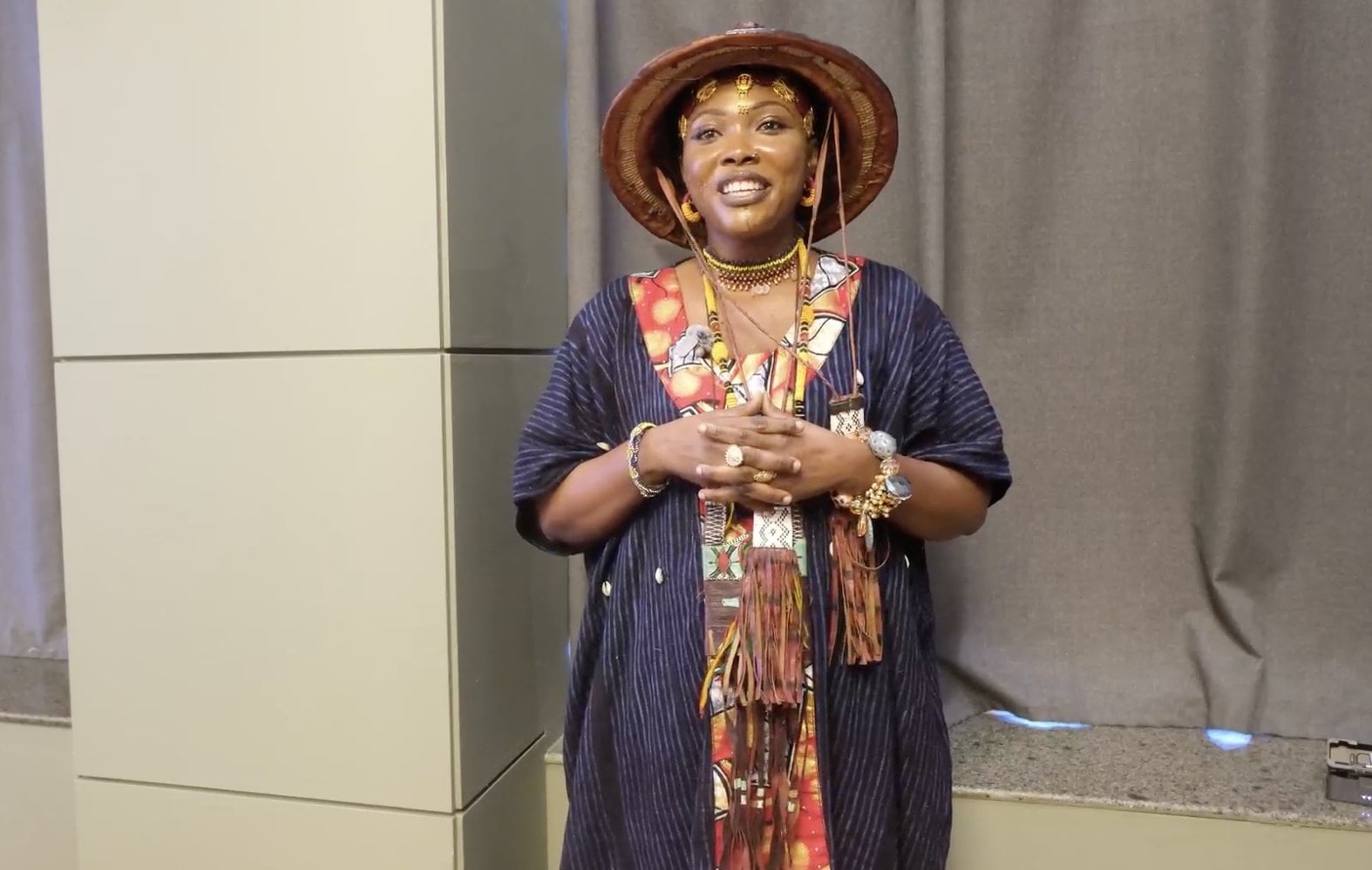 Yevette Adams of the Alliance for Pastoralists (Ghana). Photo credit: Melanie Marques
